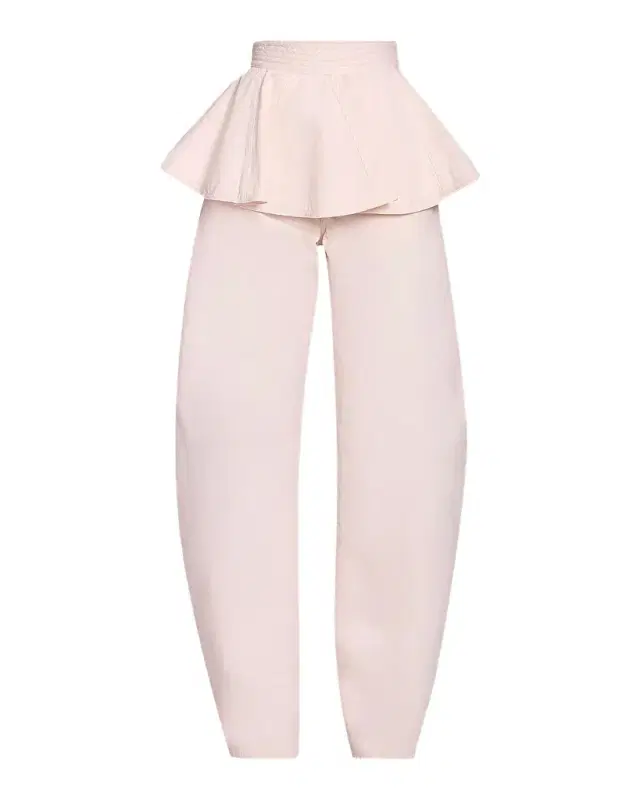 ALAÏA Tinted Peplum Denim Belt