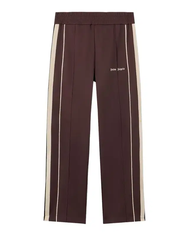 Palm Angels Men 's Logo Striped Cotton-Blend Track Pants