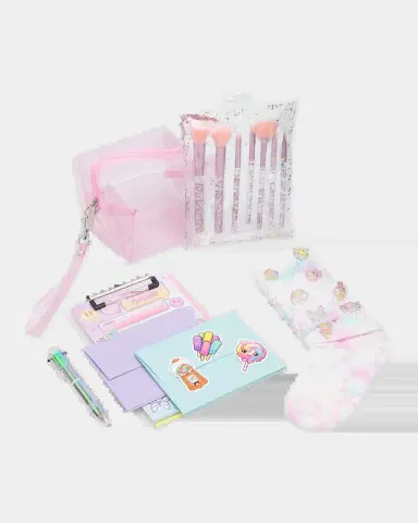 Bari Lynn Girl's Stationery & Socks Set | Thumbnail 2 Bari Lynn Girl's Stationery & Socks Set | Thumbnail 2