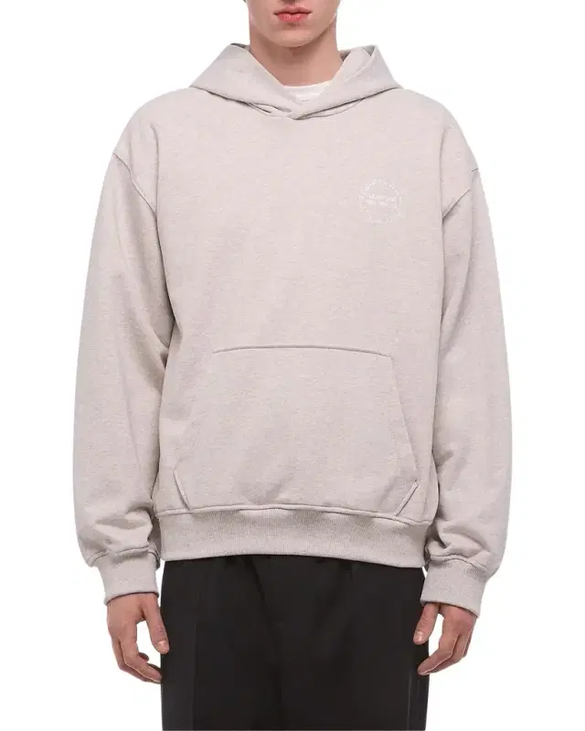 Helmut Lang Men 's Stamp Cotton Hoodie