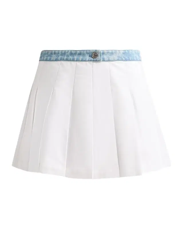 SEROYA Kelsie Pleated Mini Skirt