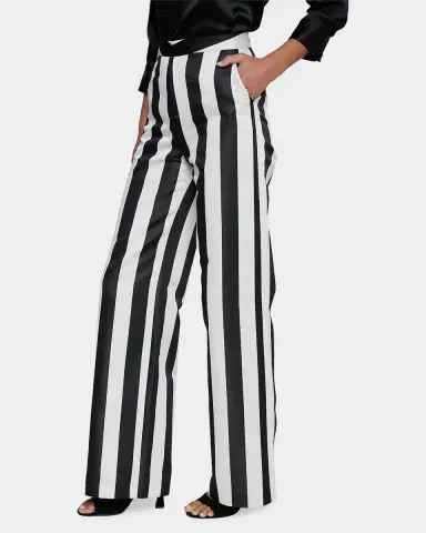L'AGENCE Livvy Striped Straight-Leg Trousers | Thumbnail 5 L'AGENCE Livvy Striped Straight-Leg Trousers | Thumbnail 5