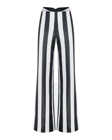 L'AGENCE Livvy Striped Straight-Leg Trousers | Thumbnail 1 L'AGENCE Livvy Striped Straight-Leg Trousers | Thumbnail 1