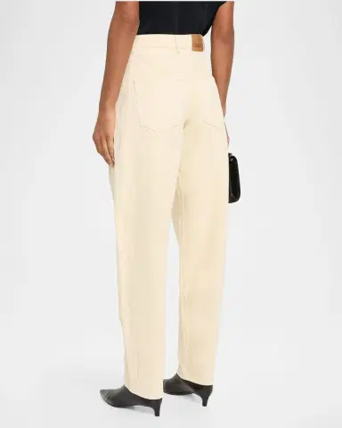 Isabel Marant Lisha Straight Mid-Rise Jeans | Thumbnail 3 Isabel Marant Lisha Straight Mid-Rise Jeans | Thumbnail 3
