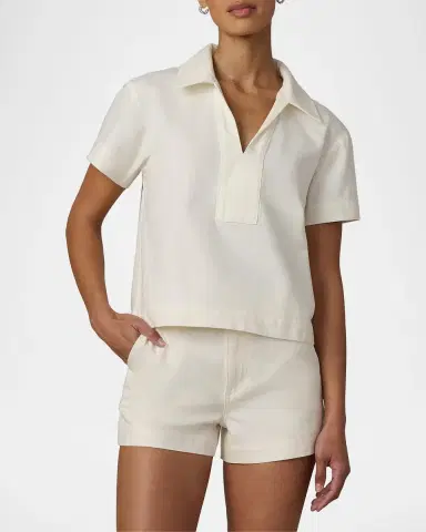 Joe 's Jeans The Lillian Denim Popover Cotton Shirt | Thumbnail 4