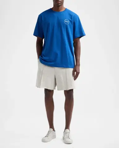Helmut Lang Men's Cotton Terry Shorts | Thumbnail 2 Helmut Lang Men's Cotton Terry Shorts | Thumbnail 2