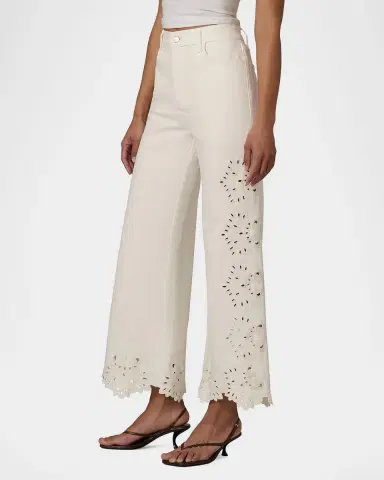 Joe's Jeans Mia Stretch-Cotton Wide-leg Ankle Jeans | Thumbnail 6