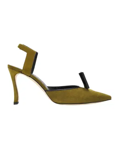 Manolo Blahnik Domitila Suede Stiletto Pumps | Thumbnail 1 Manolo Blahnik Domitila Suede Stiletto Pumps | Thumbnail 1