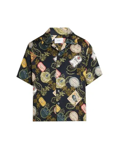 Rhude Men's Vin Bandana-Print Camp Shirt | Thumbnail 1 Rhude Men's Vin Bandana-Print Camp Shirt | Thumbnail 1