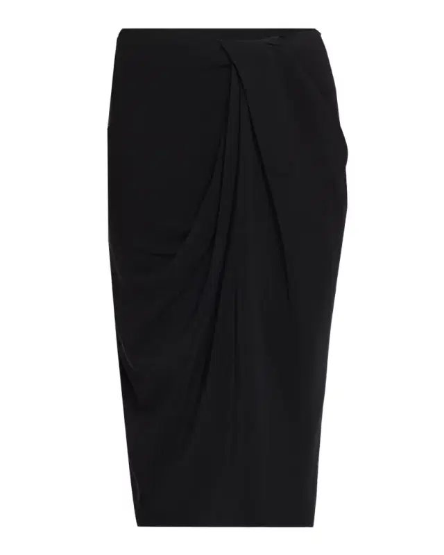 Co Draped Pencil Skirt