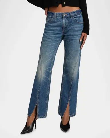 Brandon Maxwell The Campbell Spiral Seam Jeans | Thumbnail 4 Brandon Maxwell The Campbell Spiral Seam Jeans | Thumbnail 4