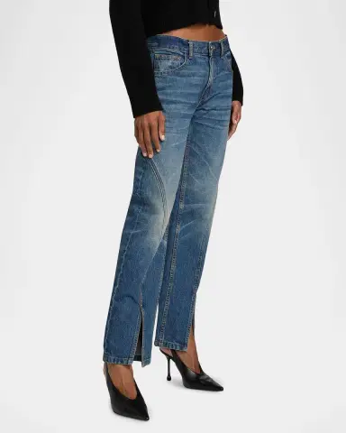 Brandon Maxwell The Campbell Spiral Seam Jeans | Thumbnail 7 Brandon Maxwell The Campbell Spiral Seam Jeans | Thumbnail 7