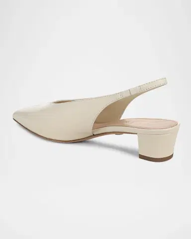 Veronica Beard 40mm Pamela Leather Slingback Pumps | Thumbnail 3