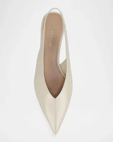 Veronica Beard 40mm Pamela Leather Slingback Pumps | Thumbnail 4