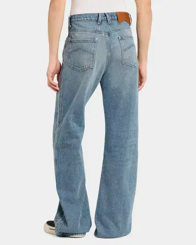 Rhude Men's Pintuck 90s Traxedo Baggy Jeans | Thumbnail 3 Rhude Men's Pintuck 90s Traxedo Baggy Jeans | Thumbnail 3