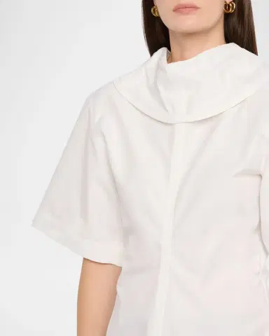 Bottega Veneta Compact Cotton Toile Shirt | Thumbnail 5