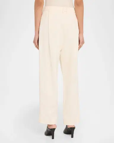 Co Pleated Viscose-Linen Pants | Thumbnail 3