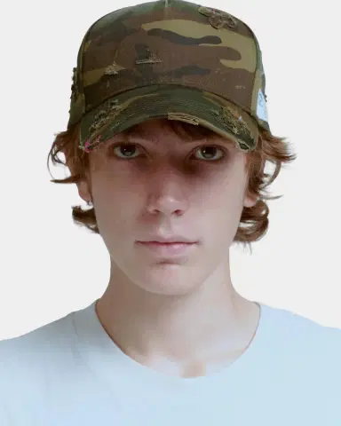 Nahmias Men's Camo Gardener Trucker Hat | Thumbnail 2 Nahmias Men's Camo Gardener Trucker Hat | Thumbnail 2