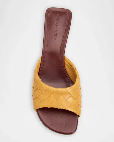 Bottega Veneta Livia 40MM Leather Mules | Thumbnail 6 Bottega Veneta Livia 40MM Leather Mules | Thumbnail 6