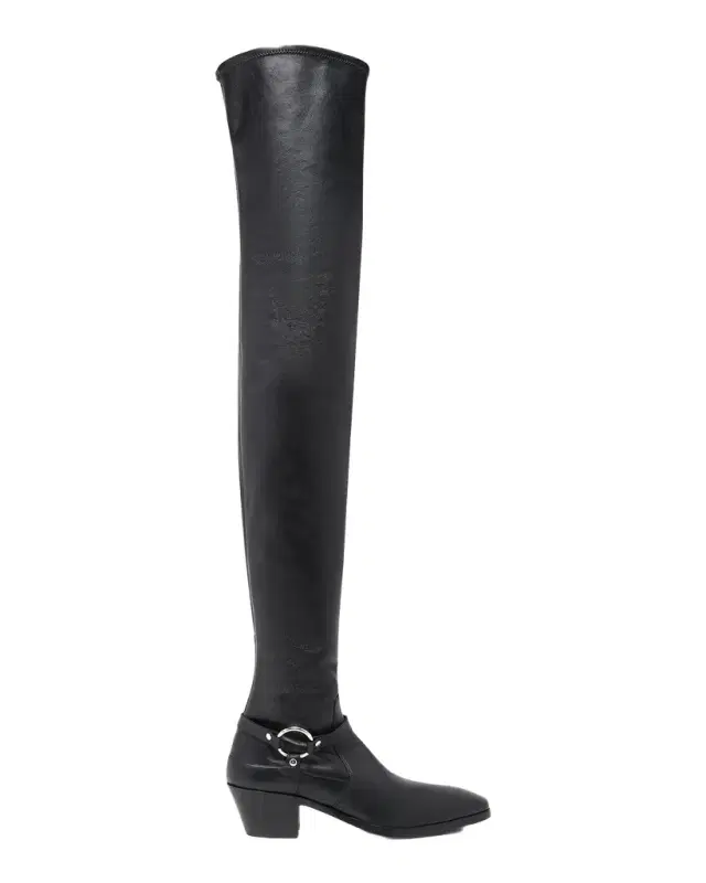ORA 45MM Leather Over-The-Knee Boots