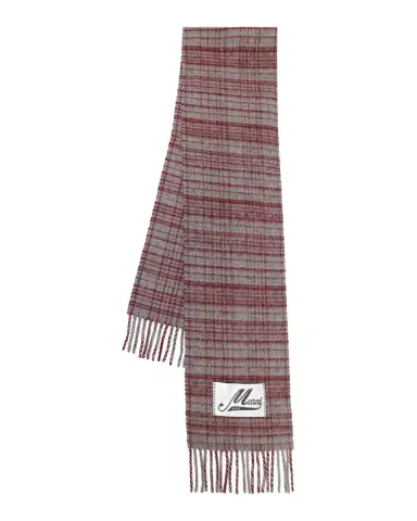Marni Fringed Wool-Blend Scarf | Thumbnail 3 Marni Fringed Wool-Blend Scarf | Thumbnail 3