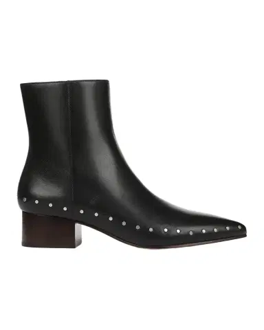 Vince August Studded Leather Ankle Boots | Thumbnail 1