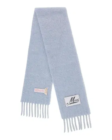 Marni Men's Alpaca Fringe-Trimmed Scarf | Thumbnail 1 Marni Men's Alpaca Fringe-Trimmed Scarf | Thumbnail 1