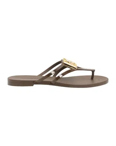 Dolce & Gabbana DG Jelly Flat Thong Sandals | Thumbnail 4 Dolce & Gabbana DG Jelly Flat Thong Sandals | Thumbnail 4