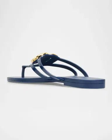 Dolce & Gabbana DG Jelly Flat Thong Sandals | Thumbnail 4 Dolce & Gabbana DG Jelly Flat Thong Sandals | Thumbnail 4