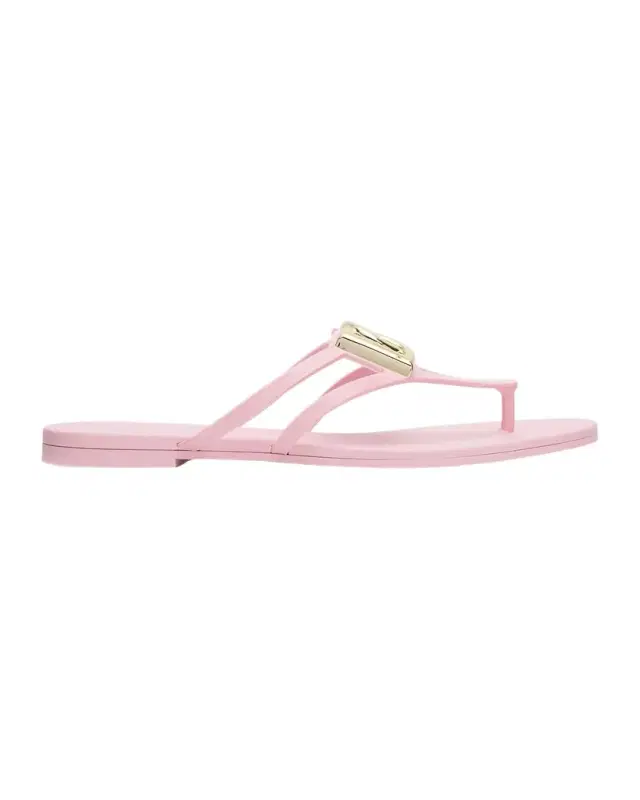 Dolce & Gabbana DG Jelly Flat Thong Sandals