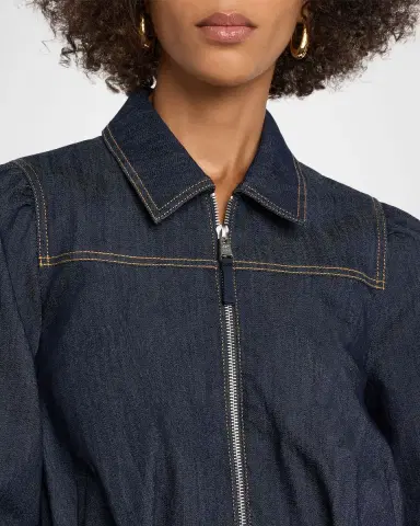 Cinq à Sept Estella Denim Jacket | Thumbnail 5 Cinq à Sept Estella Denim Jacket | Thumbnail 5