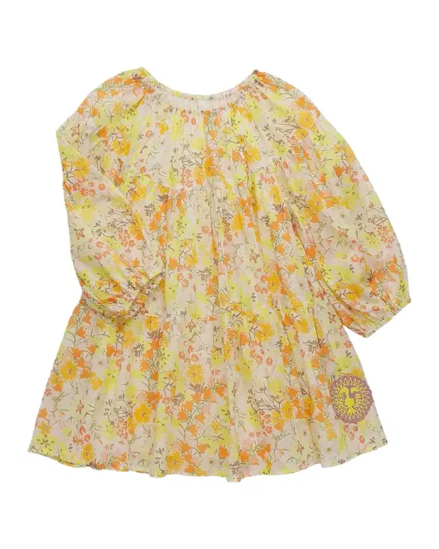 Zimmermann Girl 's Solstice Paneled Cotton Dress, Size 1-1