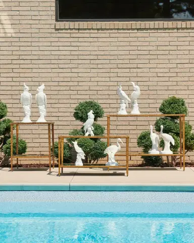 Chelsea House Cockatoo Ceramic Figurines, Set of 2 | Thumbnail 5 Chelsea House Cockatoo Ceramic Figurines, Set of 2 | Thumbnail 5