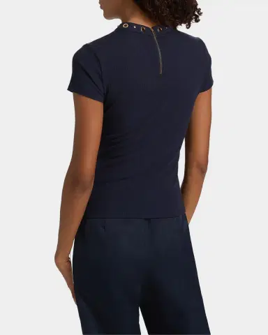Generation Love Tate Grommet Rib-Knit Top | Thumbnail 3 Generation Love Tate Grommet Rib-Knit Top | Thumbnail 3