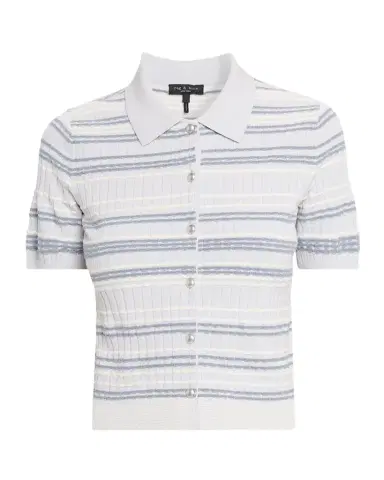rag & bone Karina Stripe Short-Sleeve Top | Thumbnail 1 rag & bone Karina Stripe Short-Sleeve Top | Thumbnail 1