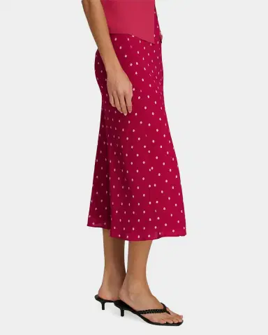 Favorite Daughter The Jojo Polka Dot Midi Skirt | Thumbnail 6 Favorite Daughter The Jojo Polka Dot Midi Skirt | Thumbnail 6