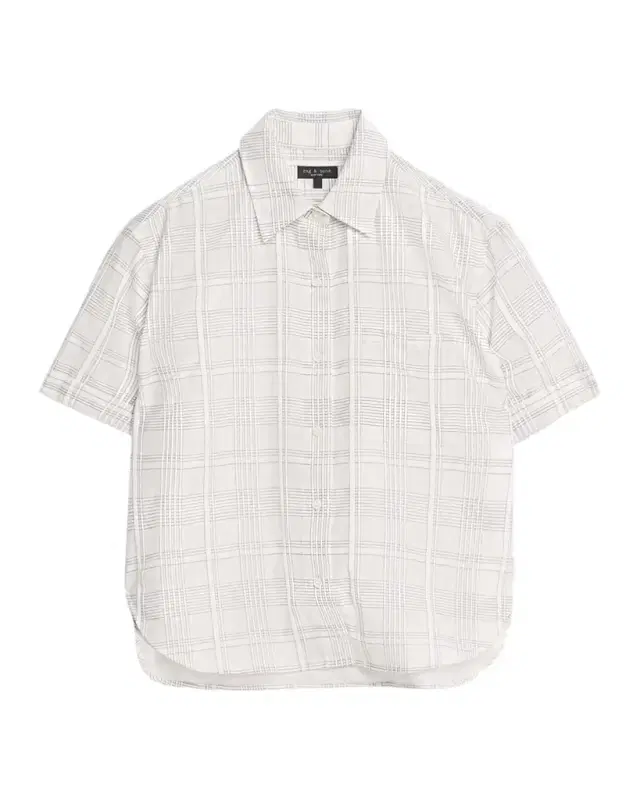 Rag & Bone Connie Short-Sleeve Plaid Shirt
