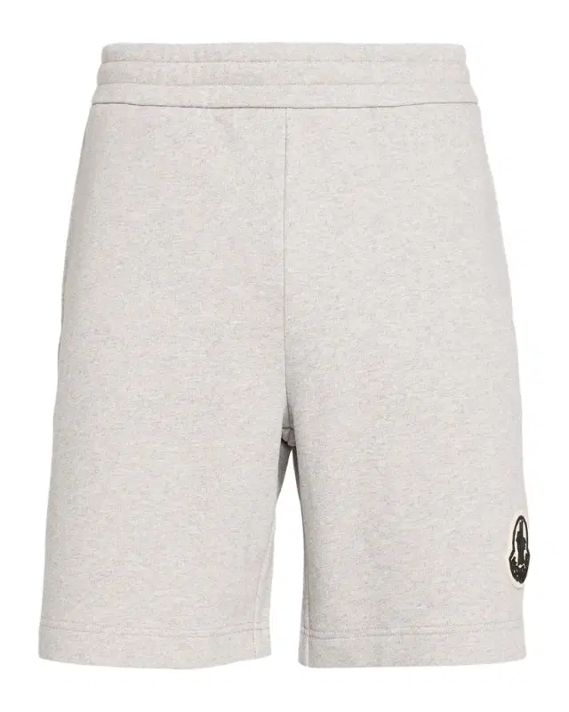 Moncler Men 's Rubber-Logo Cotton Sweatshorts