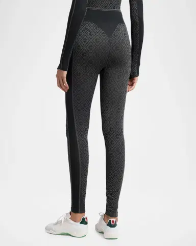 Casablanca Seamless Monogram Leggings | Thumbnail 3 Casablanca Seamless Monogram Leggings | Thumbnail 3