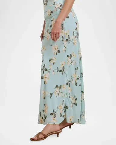 Favorite Daughter The Favorite Floral Print Maxi Skirt | Thumbnail 4