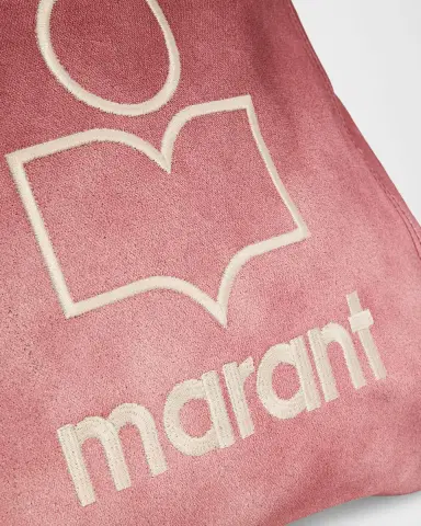 Isabel Marant Yenky Small Logo-Embroidered Tote Bag | Thumbnail 4 Isabel Marant Yenky Small Logo-Embroidered Tote Bag | Thumbnail 4