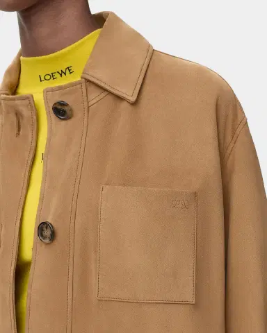 Loewe Workwear High-Low Suede Jacket | Thumbnail 5 Loewe Workwear High-Low Suede Jacket | Thumbnail 5