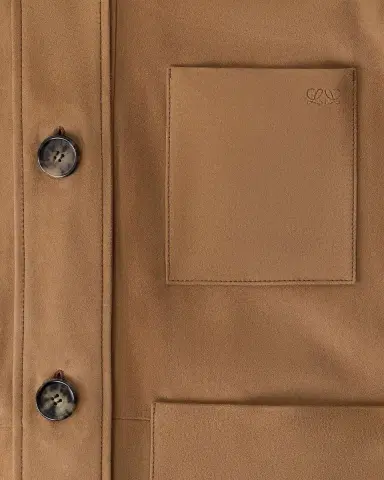 Loewe Workwear High-Low Suede Jacket | Thumbnail 6 Loewe Workwear High-Low Suede Jacket | Thumbnail 6