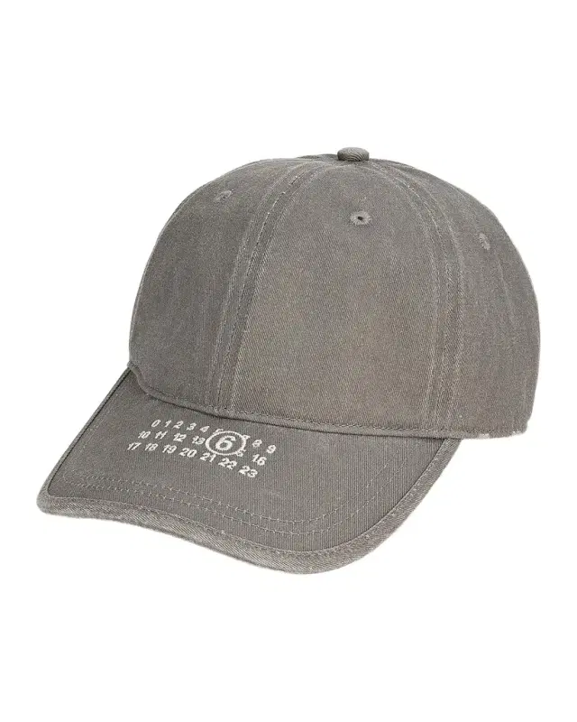 Maison Margiela Men 's Logo Cotton Baseball Hat