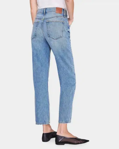 Anine Bing Kate Cotton Straight-Leg Jeans | Thumbnail 3