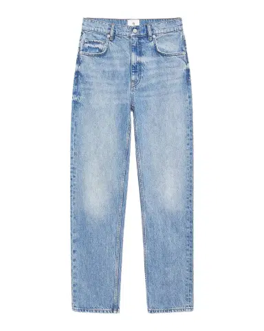 Anine Bing Kate Cotton Straight-Leg Jeans | Thumbnail 1