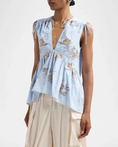 Aknvas Lamia Embroidered Poplin Top | Thumbnail 5 Aknvas Lamia Embroidered Poplin Top | Thumbnail 5
