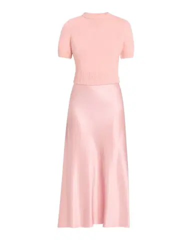 Toccin Fleur Combo Midi Dress | Thumbnail 1 Toccin Fleur Combo Midi Dress | Thumbnail 1