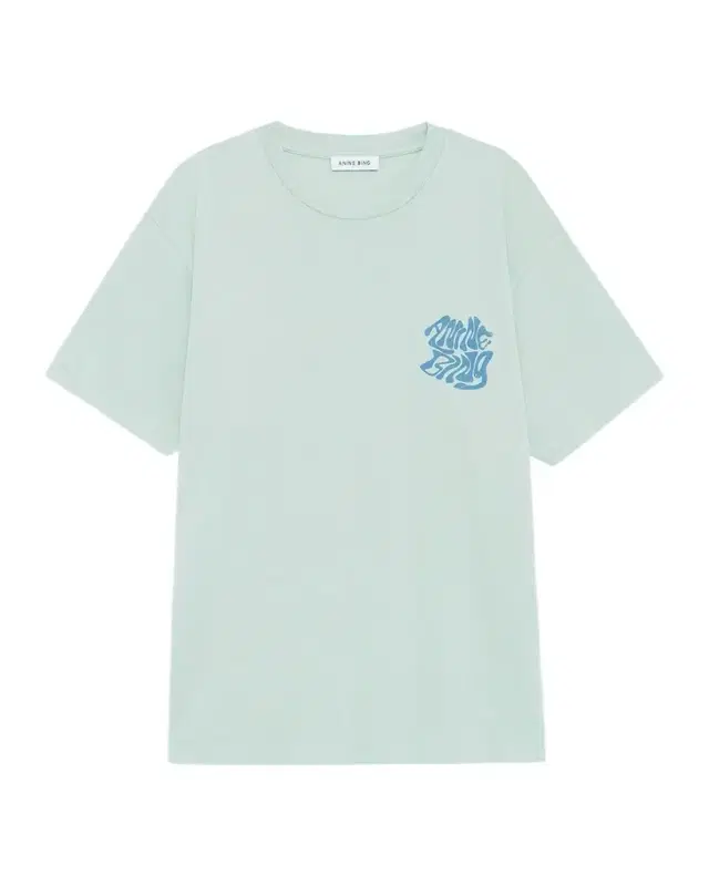 ANINE BING Cade Graphic Cotton T-Shirt