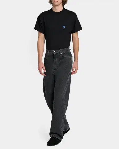 Jil Sander Men 's Straight-Leg Denim Trousers | Thumbnail 2